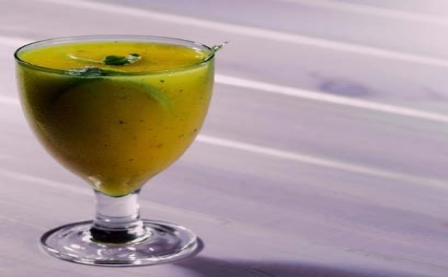 Coctel helado de aguaje
